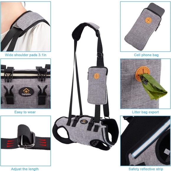 Size Large | Dog Sling Harness - Picture 7 of 11